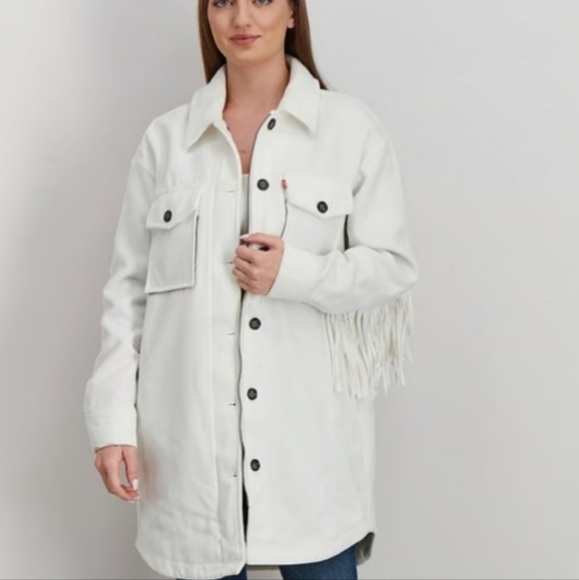 Levi's Jacket Fringe Detail - Picture 4 of 11